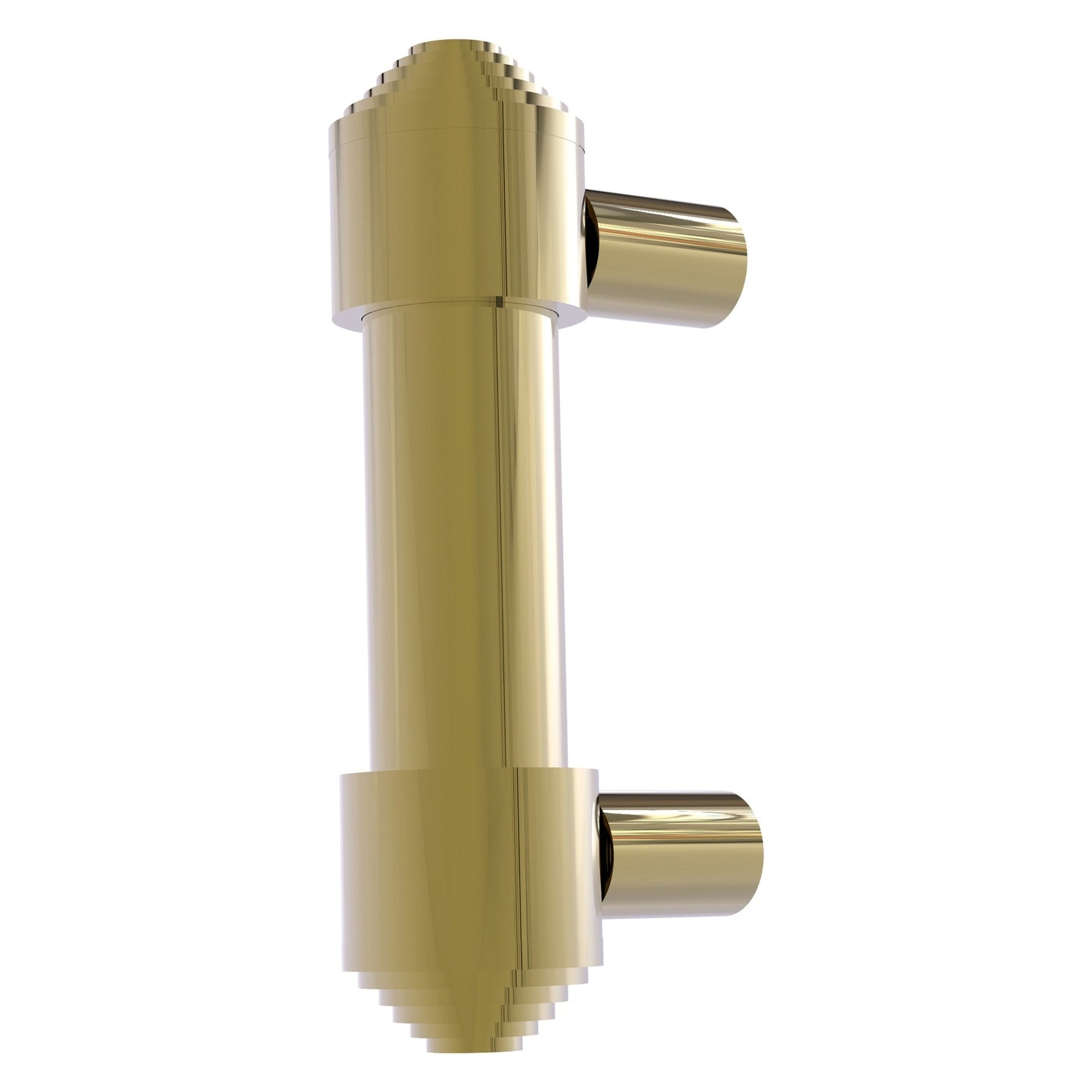 Allied Brass AT-30 3" x 1.7" Unlacquered Brass Solid Brass Cabinet Pull
