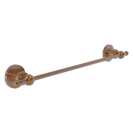 Allied Brass Astor Place 18" x 20.5" Brushed Bronze Solid Brass Towel Bar