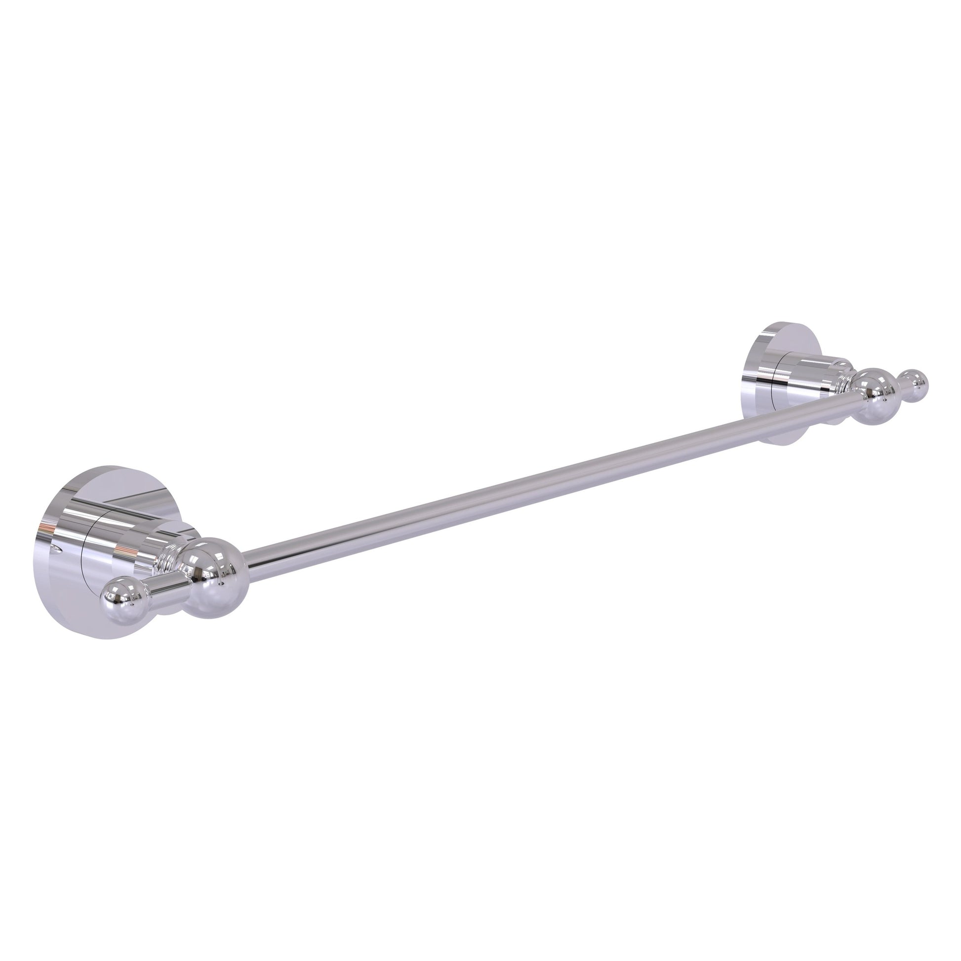 Allied Brass Astor Place 18" x 20.5" Polished Chrome Solid Brass Towel Bar