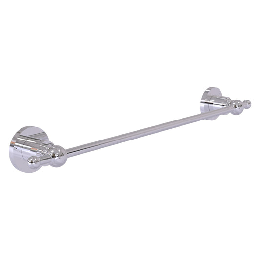 Allied Brass Astor Place 18" x 20.5" Polished Chrome Solid Brass Towel Bar