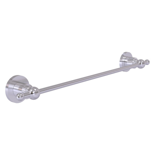 Allied Brass Astor Place 18" x 20.5" Satin Chrome Solid Brass Towel Bar