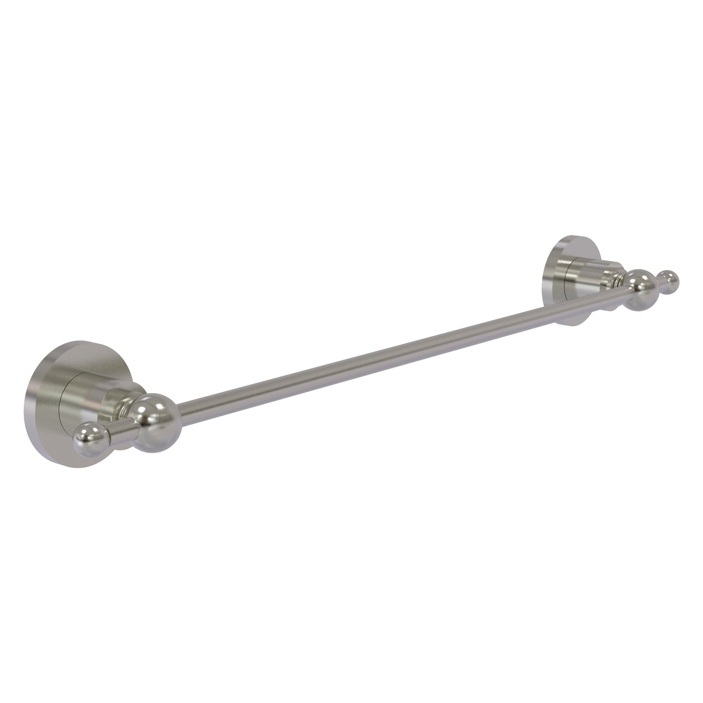 Allied Brass Astor Place 18" x 20.5" Satin Nickel Solid Brass Towel Bar