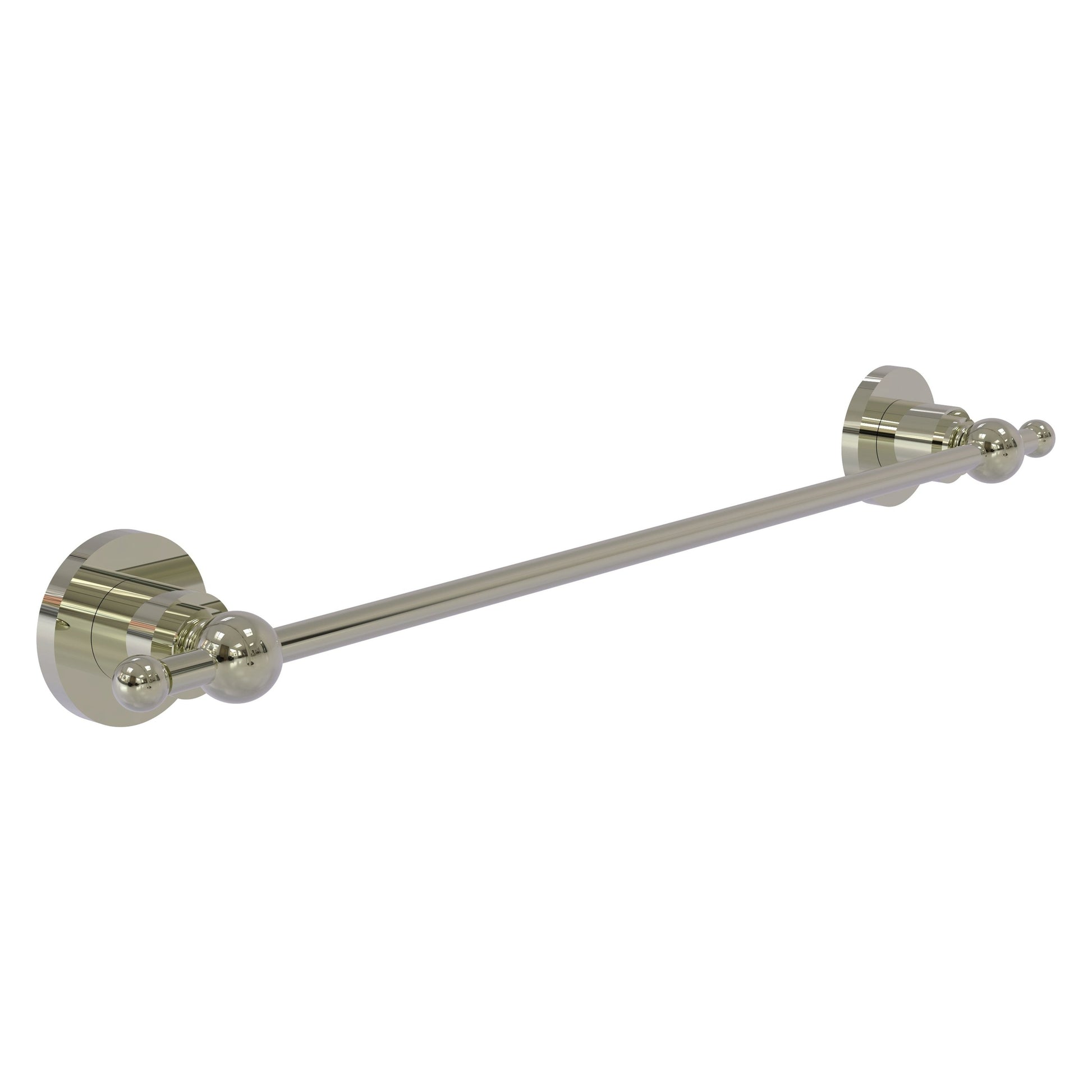 Allied Brass Astor Place 24" x 26.5" Polished Nickel Solid Brass Towel Bar
