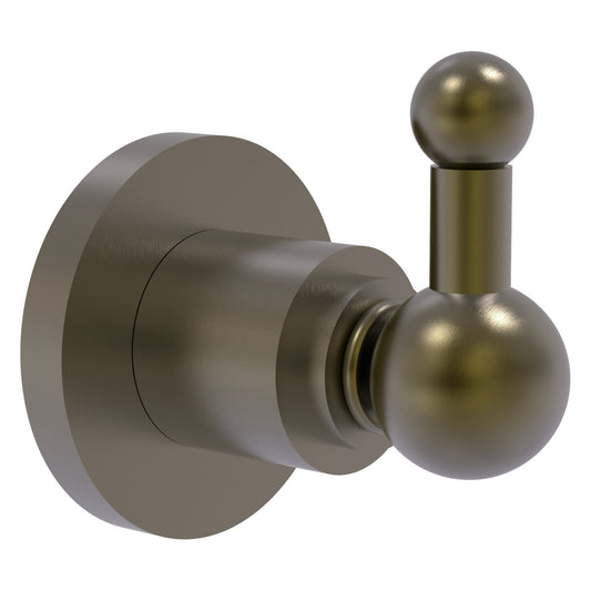 Allied Brass Astor Place 2.8" x 3.2" Antique Brass Solid Brass Robe Hook