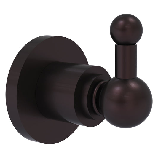 Allied Brass Astor Place 2.8" x 3.2" Antique Bronze Solid Brass Robe Hook