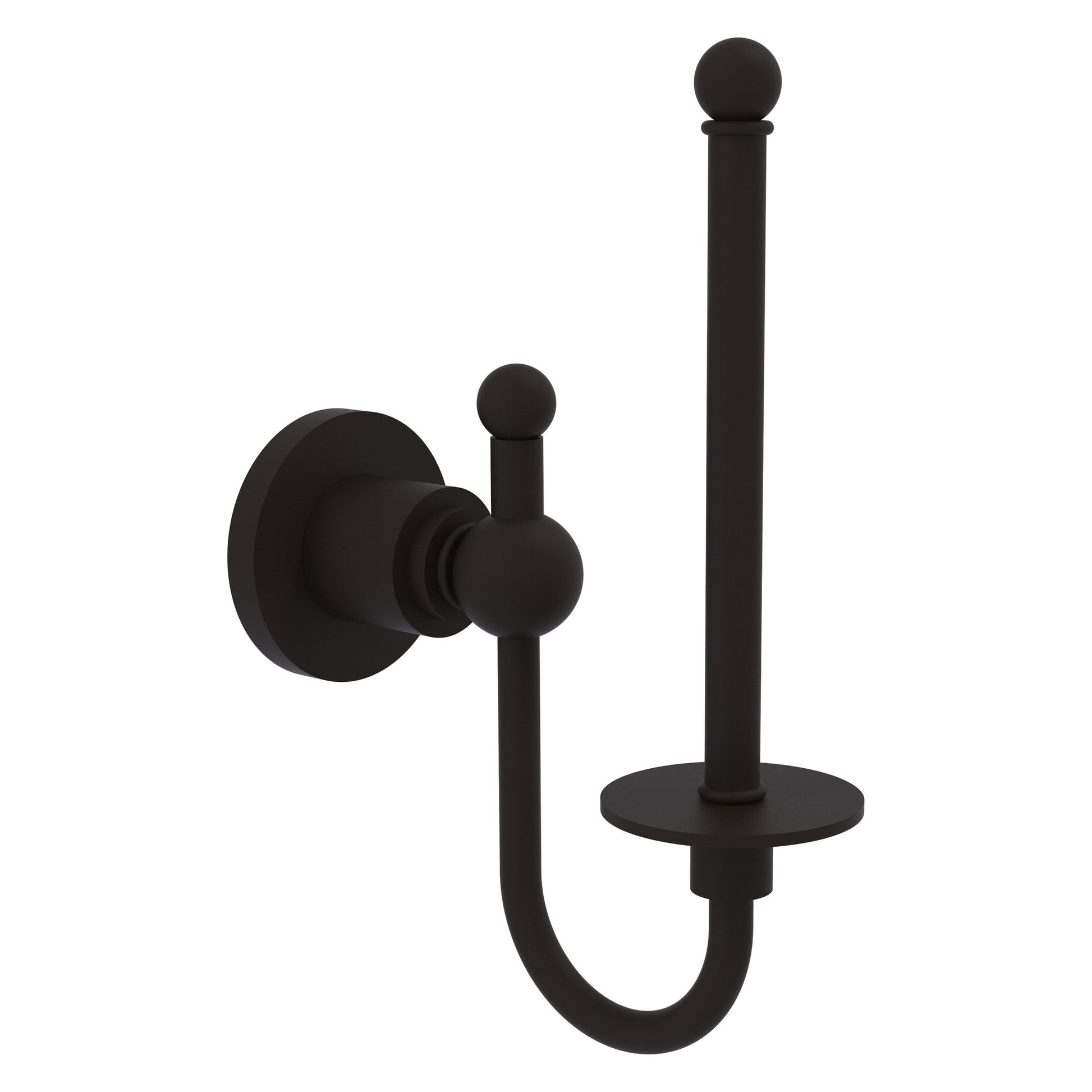 Allied Brass Astor Place 3" x 2.75" Oil Rubbed Bronze Solid Brass Upright Toilet Tissue Holder