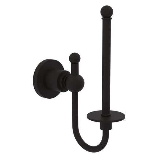 Allied Brass Astor Place 3" x 2.75" Oil Rubbed Bronze Solid Brass Upright Toilet Tissue Holder