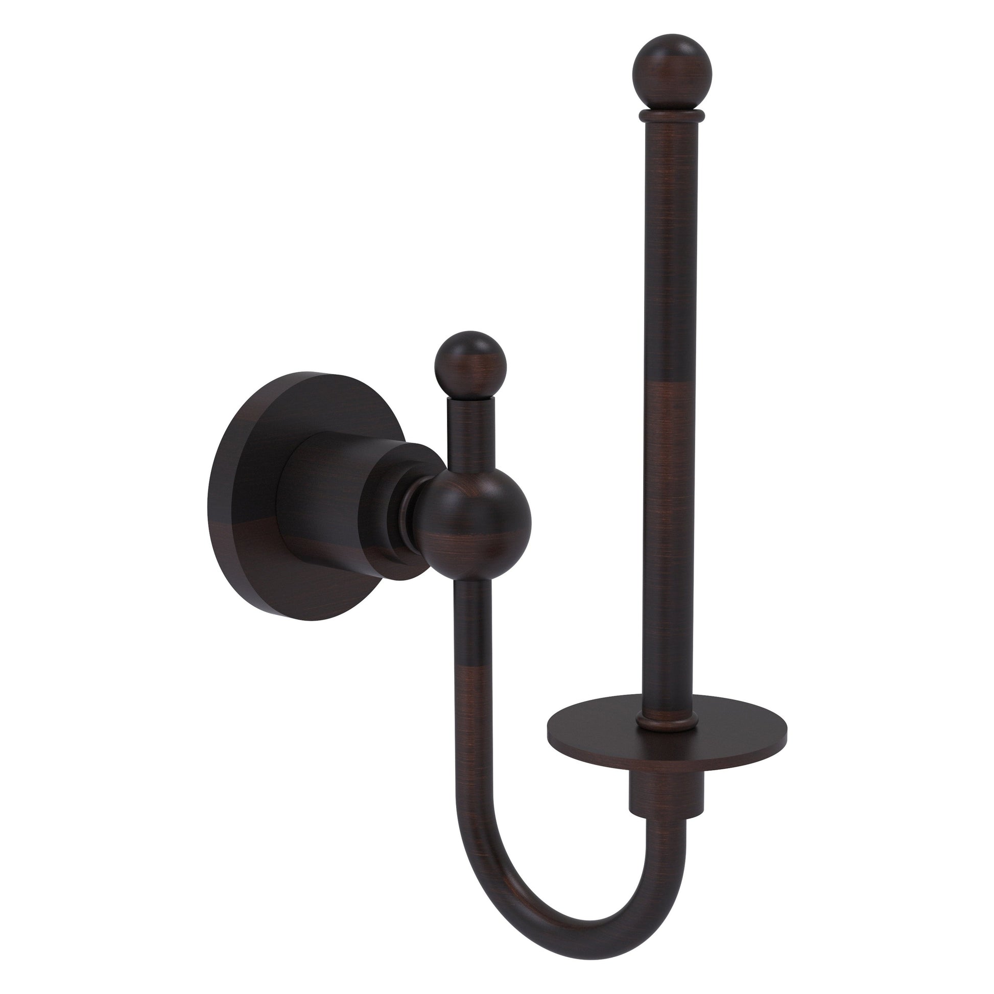 Allied Brass Astor Place 3" x 2.75" Venetian Bronze Solid Brass Upright Toilet Tissue Holder
