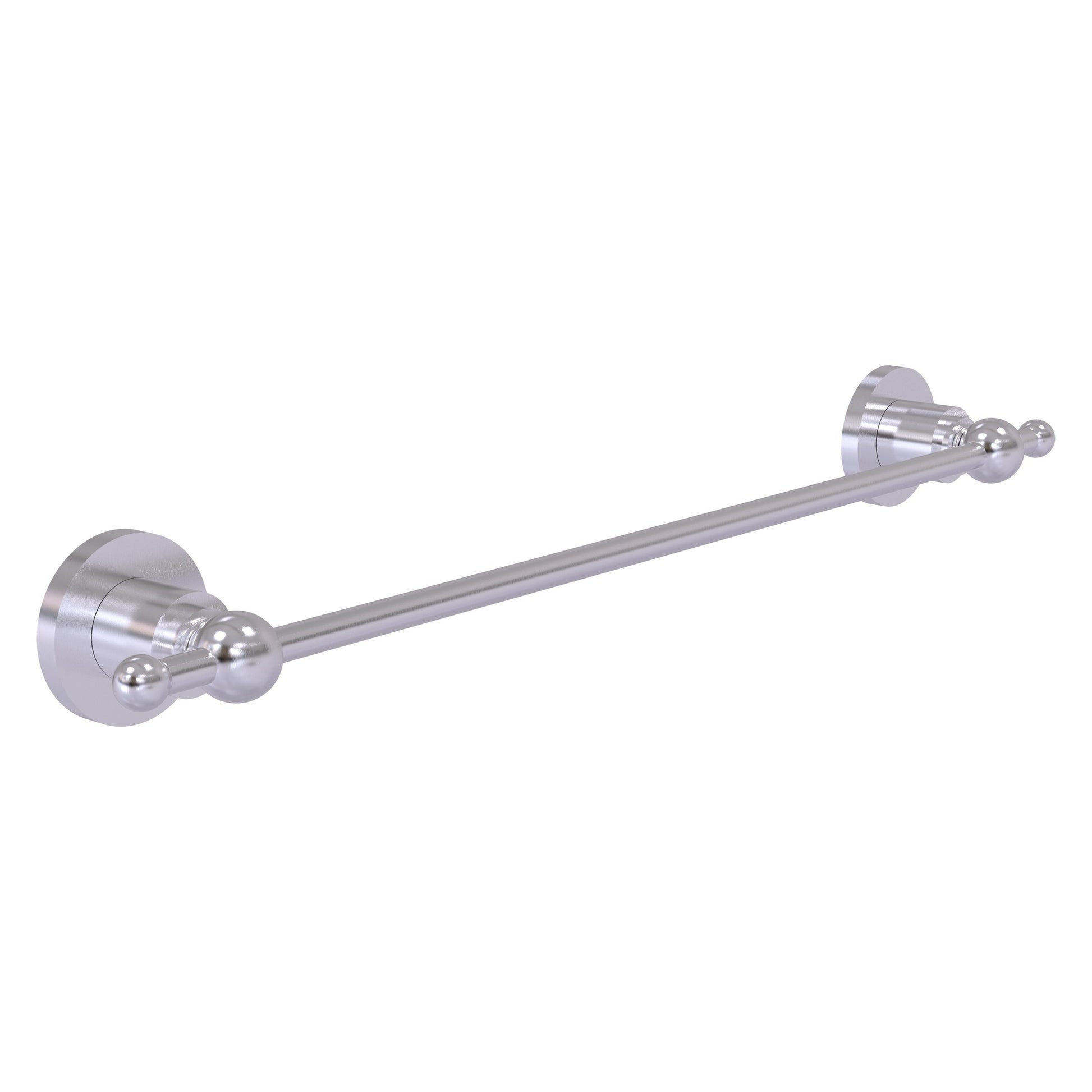 Allied Brass Astor Place 30" x 32.5" Satin Chrome Solid Brass Towel Bar