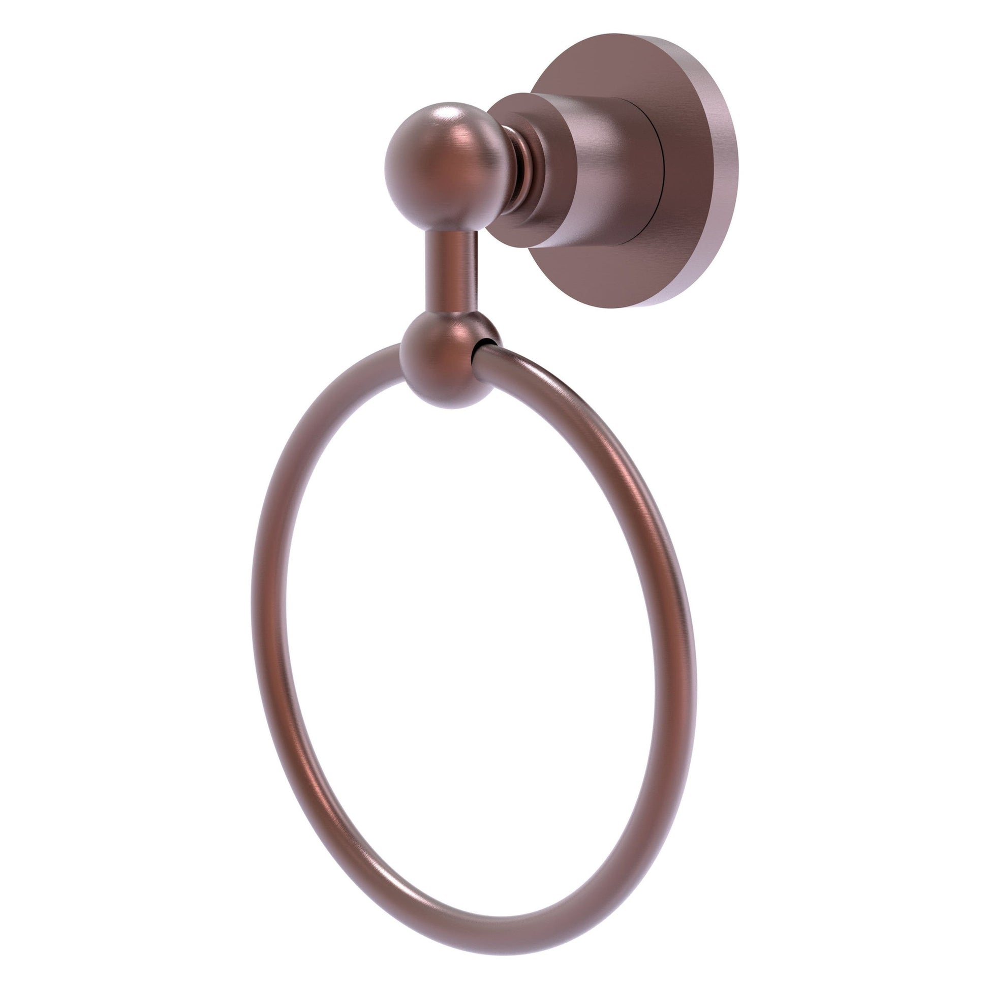 Allied Brass Astor Place 6" x 6" Antique Copper Solid Brass Towel Ring