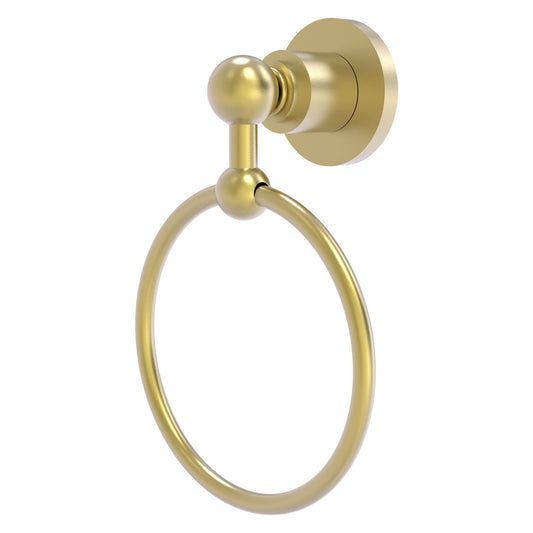 Allied Brass Astor Place 6" x 6" Satin Brass Solid Brass Towel Ring