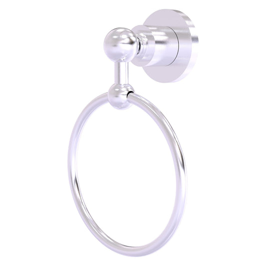 Allied Brass Astor Place 6" x 6" Satin Chrome Solid Brass Towel Ring