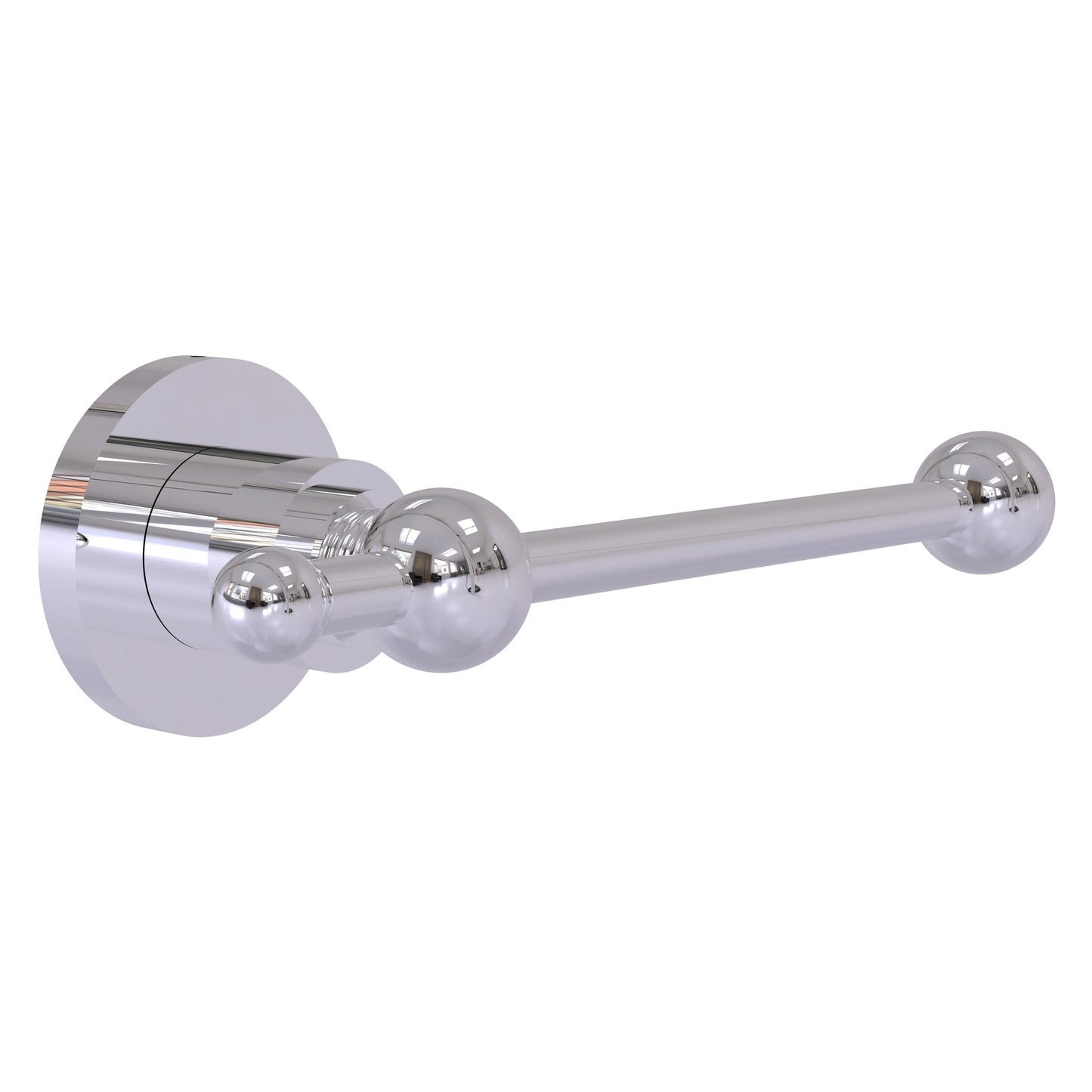 Allied Brass Astor Place 7" x 2.75" Polished Chrome Solid Brass European-Style Toilet Tissue Holder