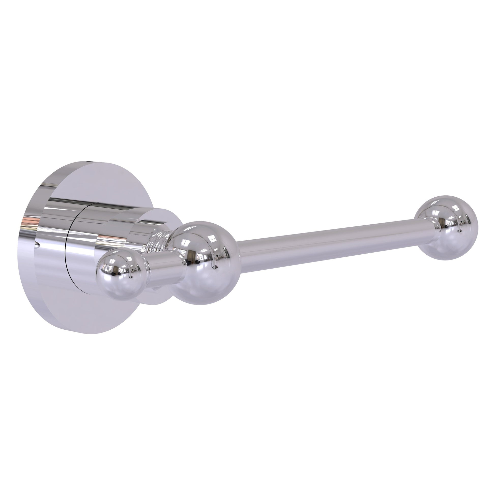 Allied Brass Astor Place 7" x 2.75" Polished Chrome Solid Brass European-Style Toilet Tissue Holder