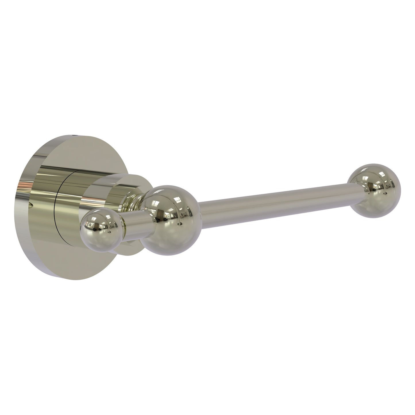Allied Brass Astor Place 7" x 2.75" Polished Nickel Solid Brass European-Style Toilet Tissue Holder