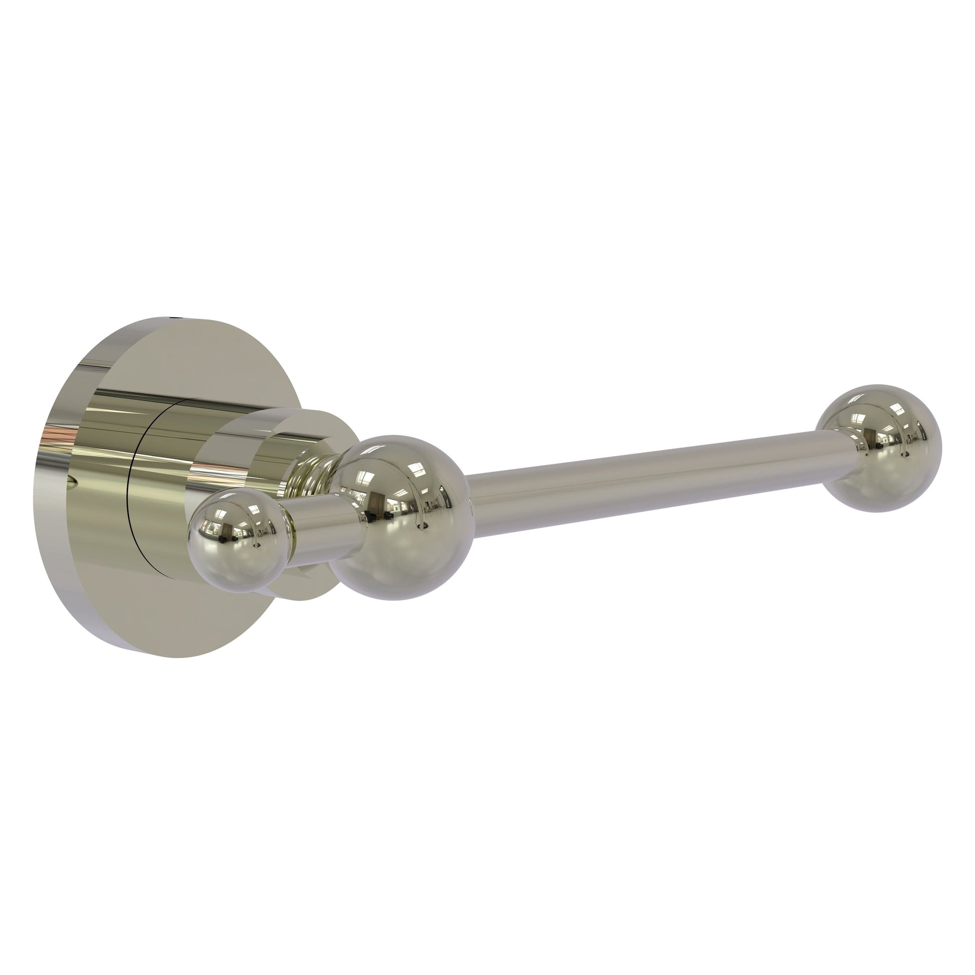 Allied Brass Astor Place 7" x 2.75" Polished Nickel Solid Brass European-Style Toilet Tissue Holder
