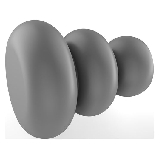 Allied Brass B-1 1" x 1" Matte Gray Solid Brass Cabinet Knob