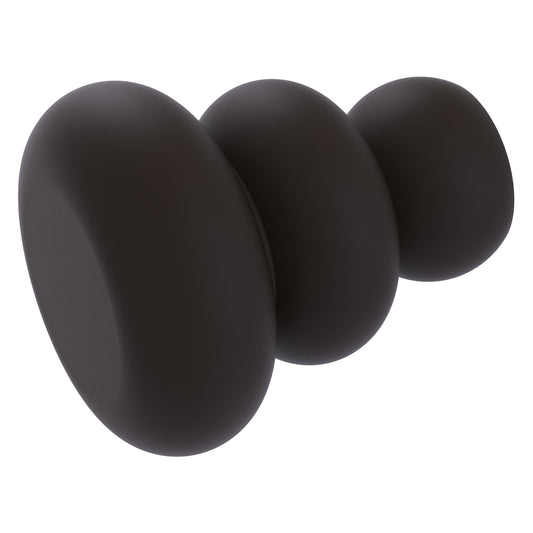 Allied Brass B-1 1" x 1" Oil Rubbed Bronze Solid Brass Cabinet Knob