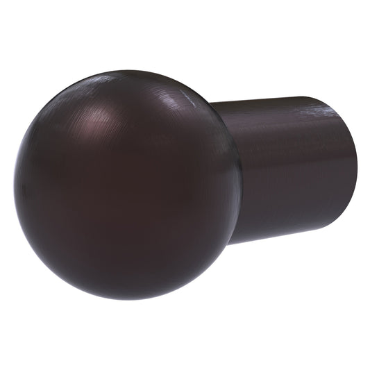 Allied Brass B-10 1" x 1" Antique Bronze Solid Brass Cabinet Knob