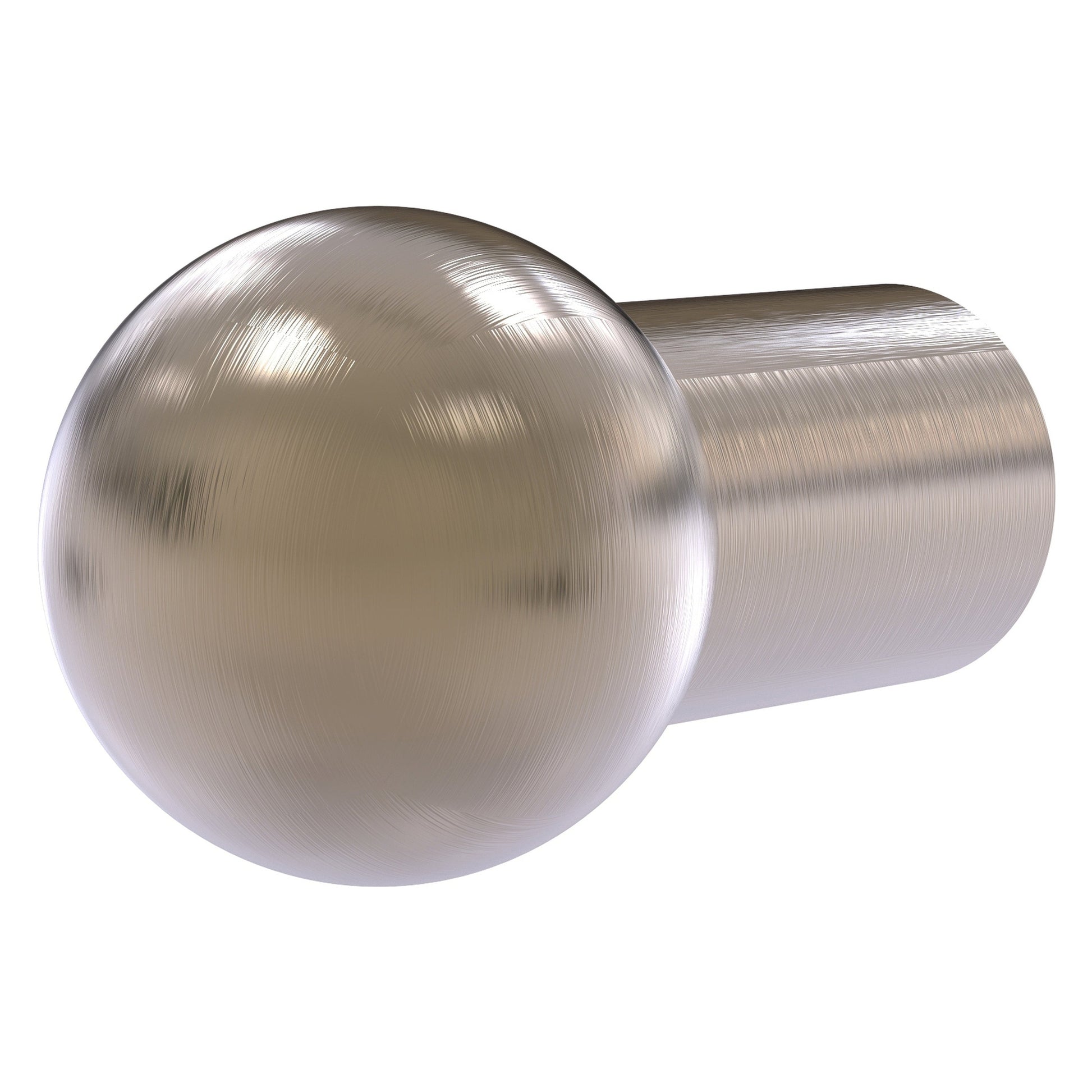 Allied Brass B-10 1" x 1" Antique Pewter Solid Brass Cabinet Knob
