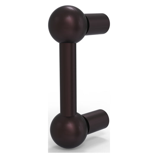 Allied Brass B-20 3" x 3" Antique Bronze Solid Brass Cabinet Pull