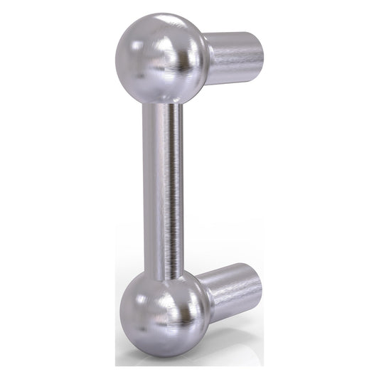 Allied Brass B-20 3" x 3" Satin Chrome Solid Brass Cabinet Pull