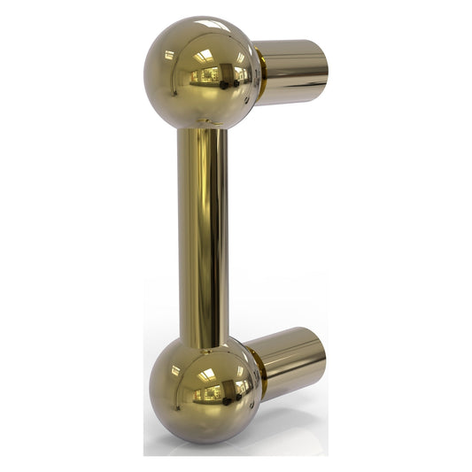 Allied Brass B-20 3" x 3" Unlacquered Brass Solid Brass Cabinet Pull