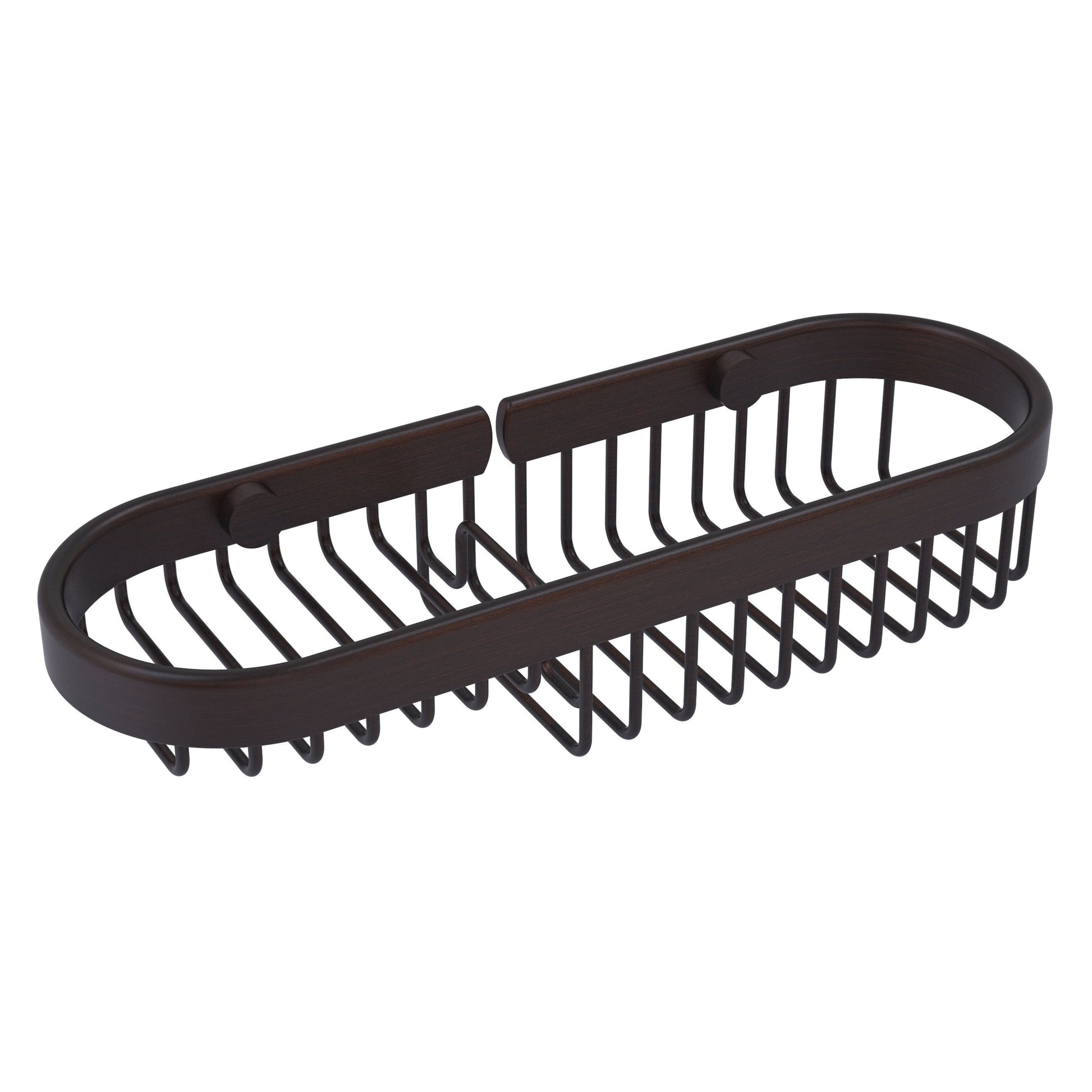 Allied Brass BSK-175LA 11" x 3.6" Venetian Bronze Solid Brass Combination Wire Basket