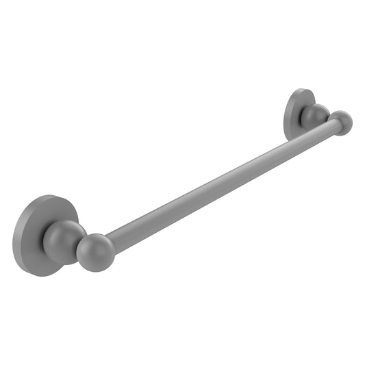 Allied Brass Bolero 18" x 20.5" Matte Gray Solid Brass Towel Bar