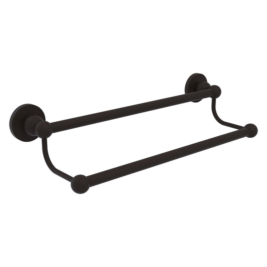 Allied Brass Bolero 24" x 26.5" Oil Rubbed Bronze Solid Brass Double Towel Bar