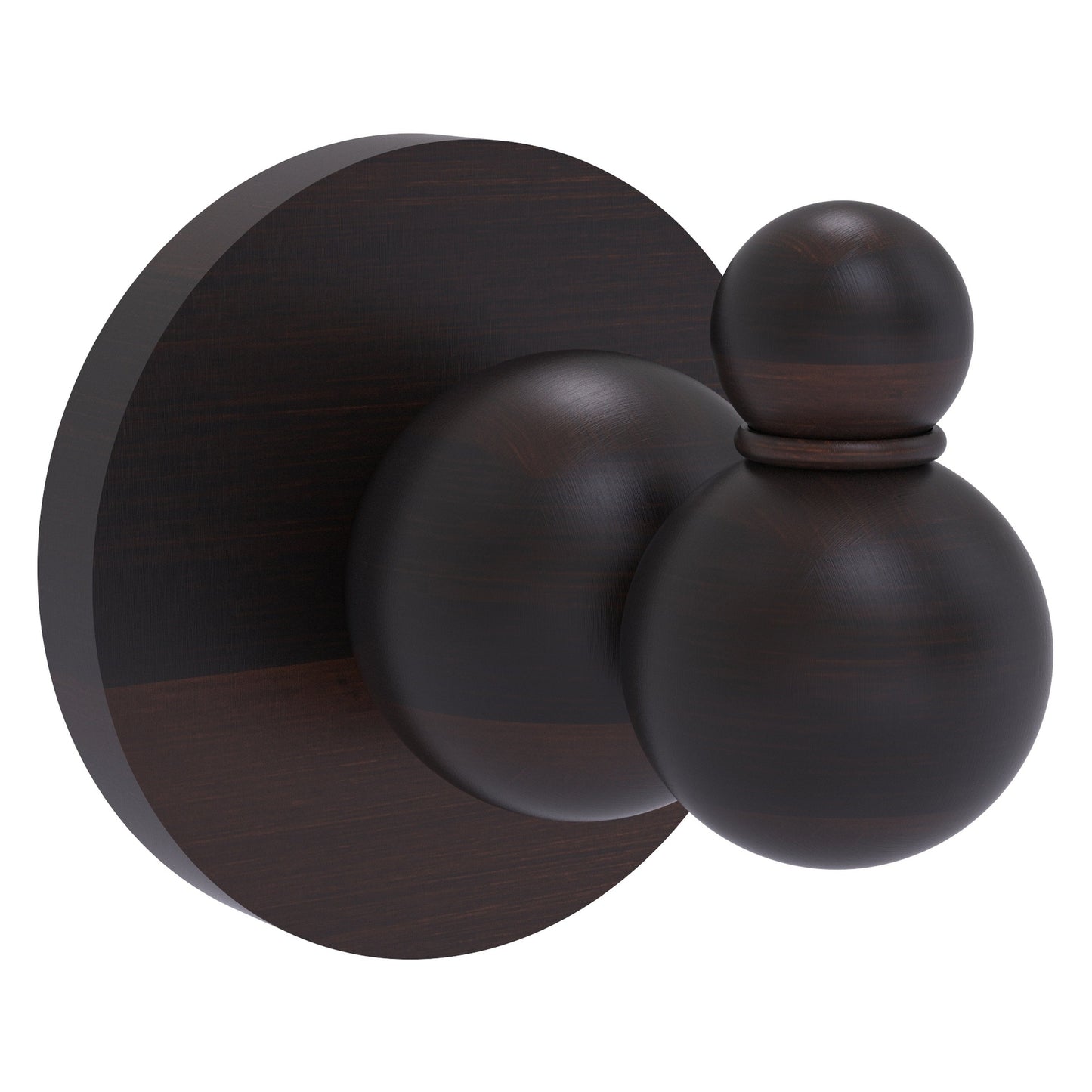 Allied Brass Bolero 2.25" x 2.75" Venetian Bronze Solid Brass Robe Hook