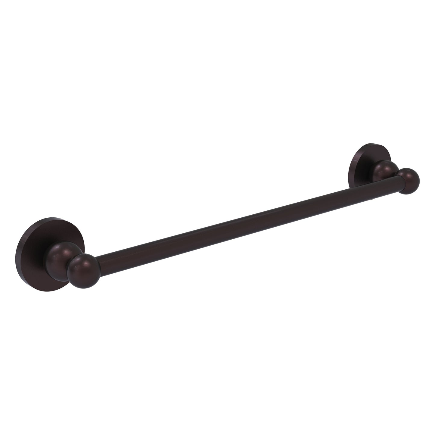 Allied Brass Bolero 30" x 32.5" Antique Bronze Solid Brass Towel Bar