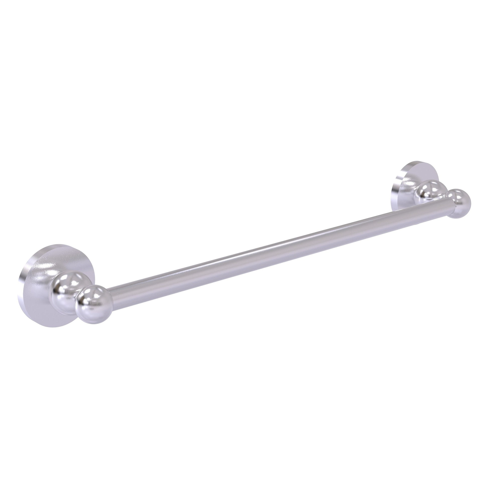 Allied Brass Bolero 30" x 32.5" Satin Chrome Solid Brass Towel Bar