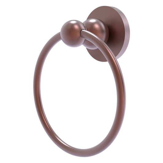 Allied Brass Bolero 6" x 6" Antique Copper Solid Brass Towel Ring
