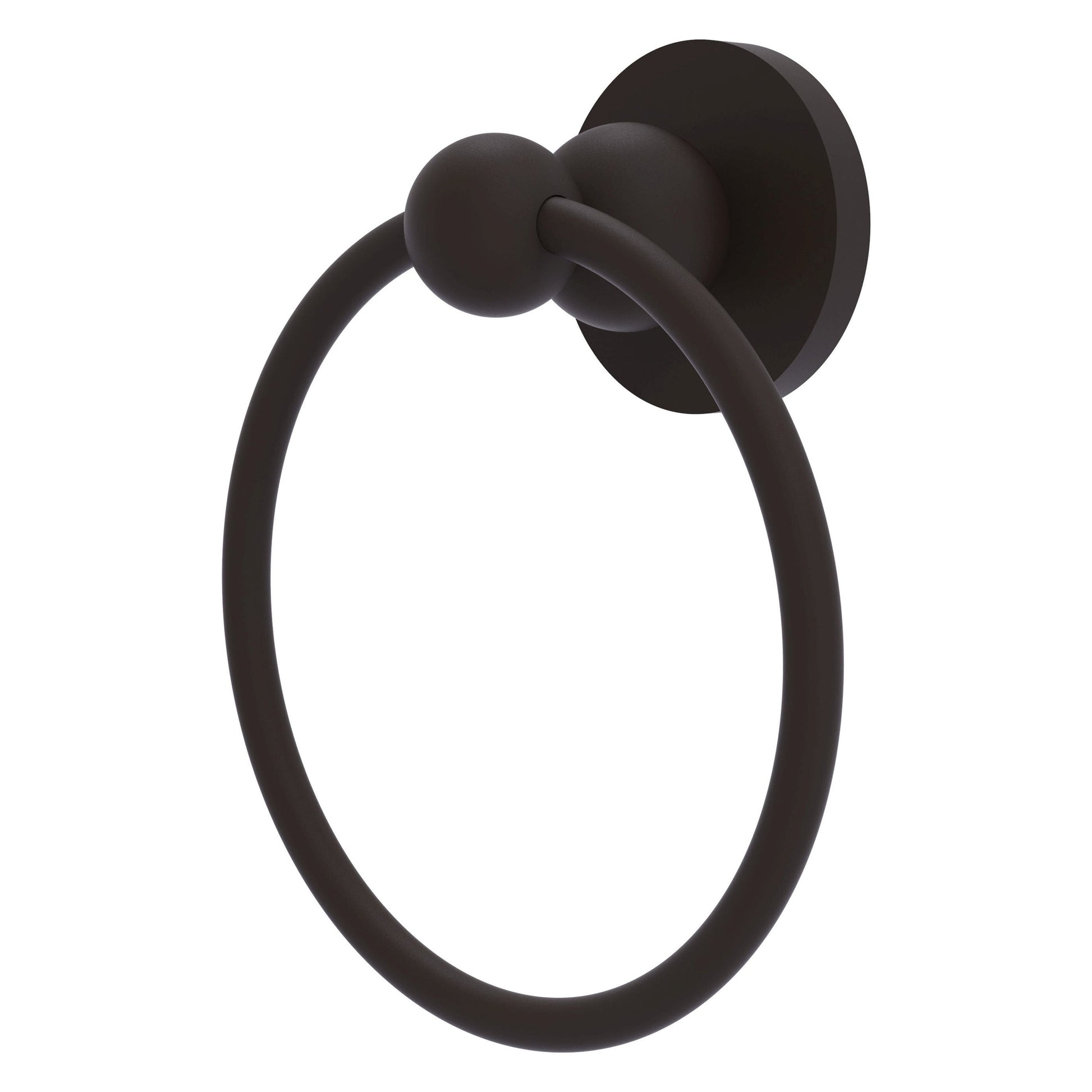 Allied Brass Bolero 6" x 6" Oil Rubbed Bronze Solid Brass Towel Ring