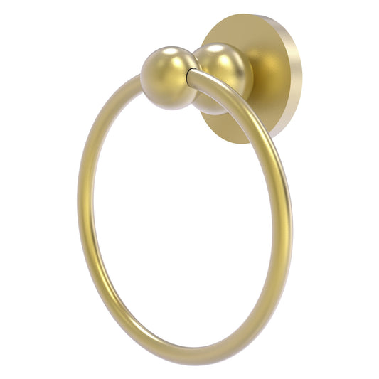 Allied Brass Bolero 6" x 6" Satin Brass Solid Brass Towel Ring