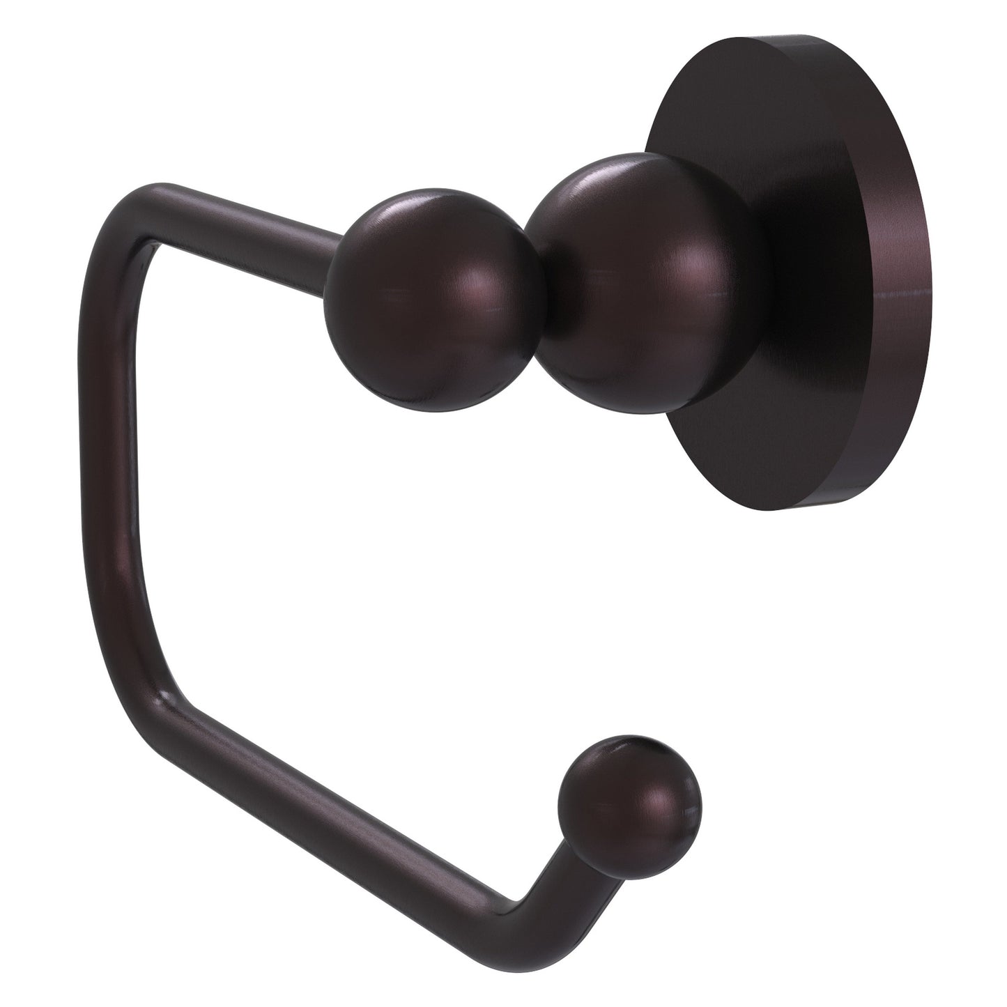 Allied Brass Bolero 7" x 2.9" Antique Bronze Solid Brass European Style Toilet Tissue Holder