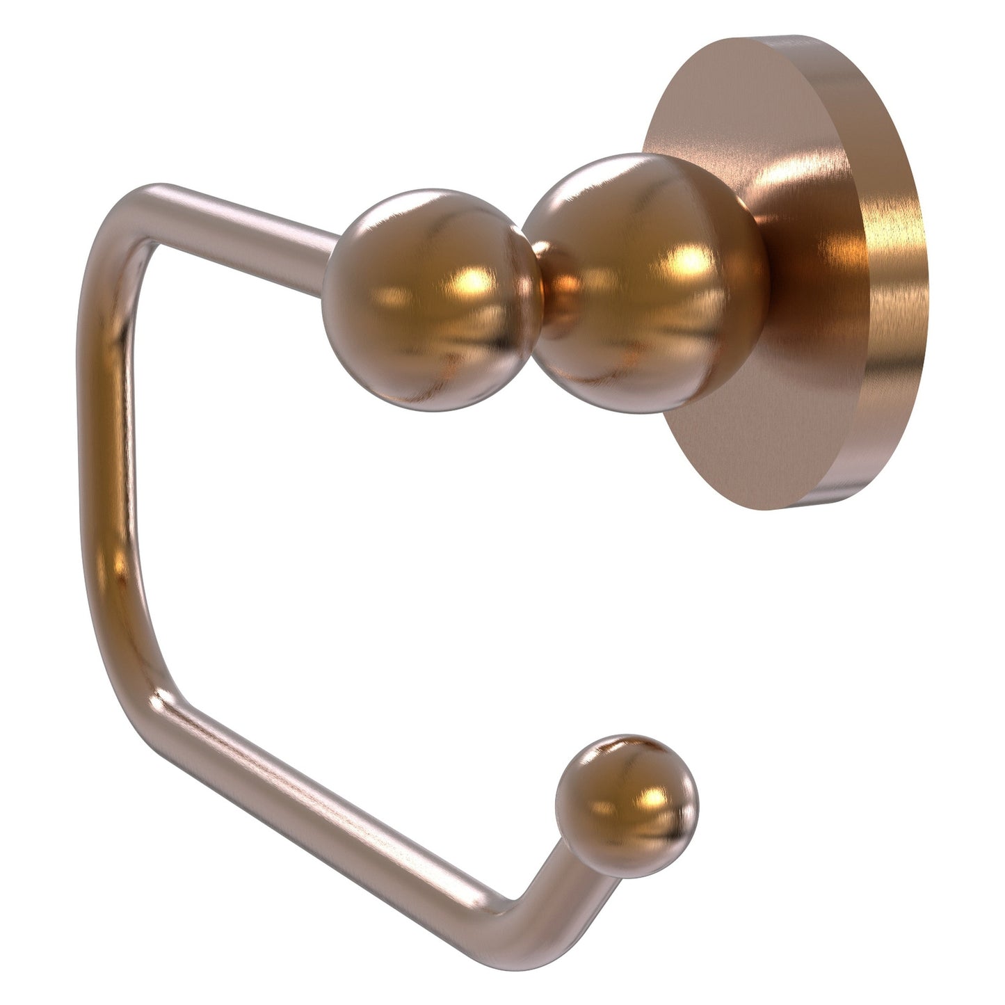 Allied Brass Bolero 7" x 2.9" Brushed Bronze Solid Brass European Style Toilet Tissue Holder