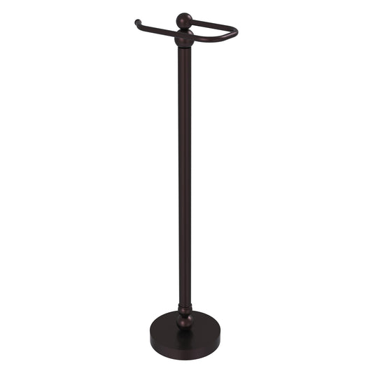 Allied Brass Bolero 7.8" x 6" Antique Bronze Solid Brass Free-Standing Toilet Tissue Stand