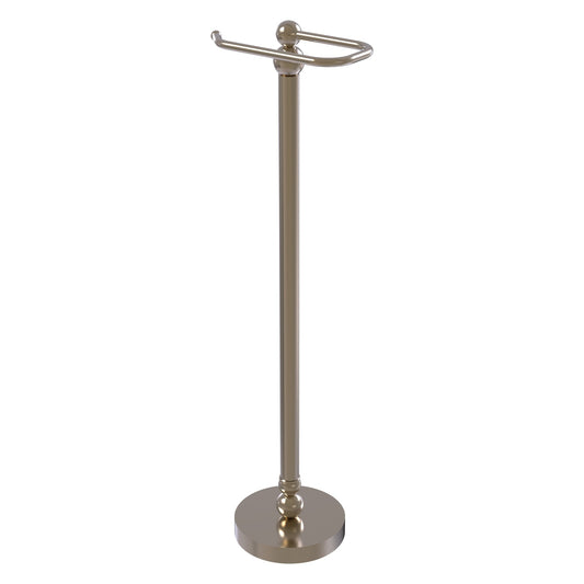 Allied Brass Bolero 7.8" x 6" Antique Pewter Solid Brass Free-Standing Toilet Tissue Stand