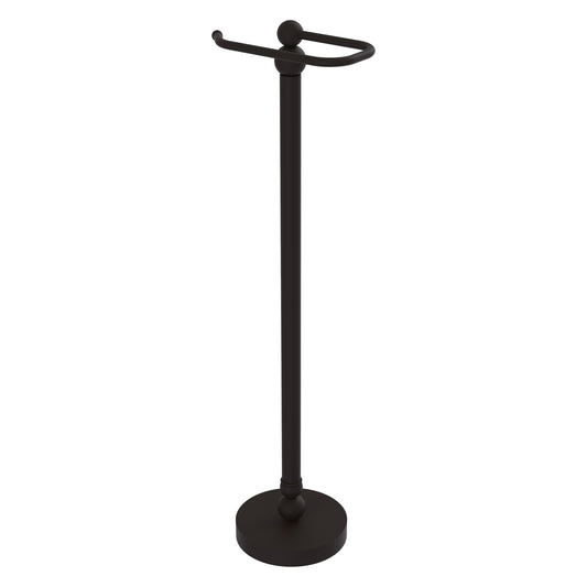 Allied Brass Bolero 7.8" x 6" Oil Rubbed Bronze Solid Brass Free-Standing Toilet Tissue Stand