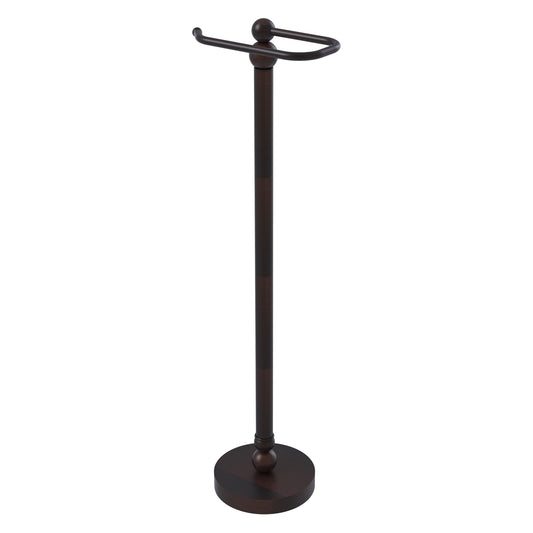 Allied Brass Bolero 7.8" x 6" Venetian Bronze Solid Brass Free-Standing Toilet Tissue Stand
