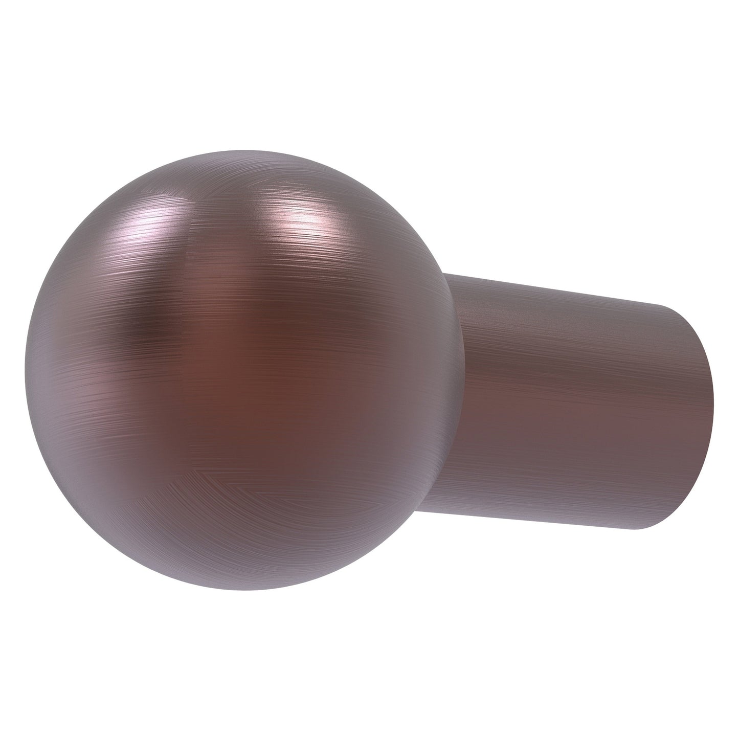 Allied Brass C-10 1.25" x 1.25" Antique Copper Solid Brass Cabinet Knob