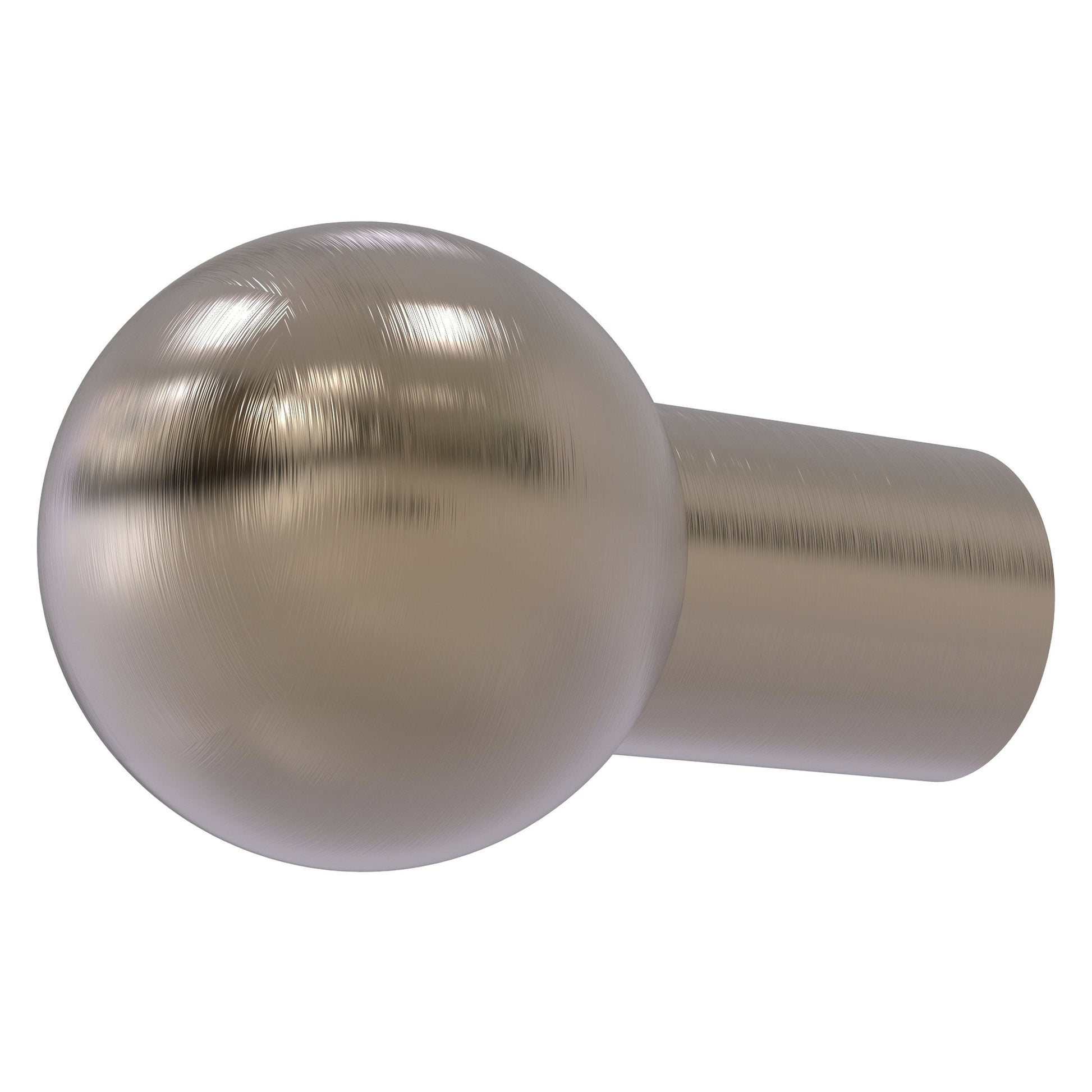 Allied Brass C-10 1.25" x 1.25" Antique Pewter Solid Brass Cabinet Knob