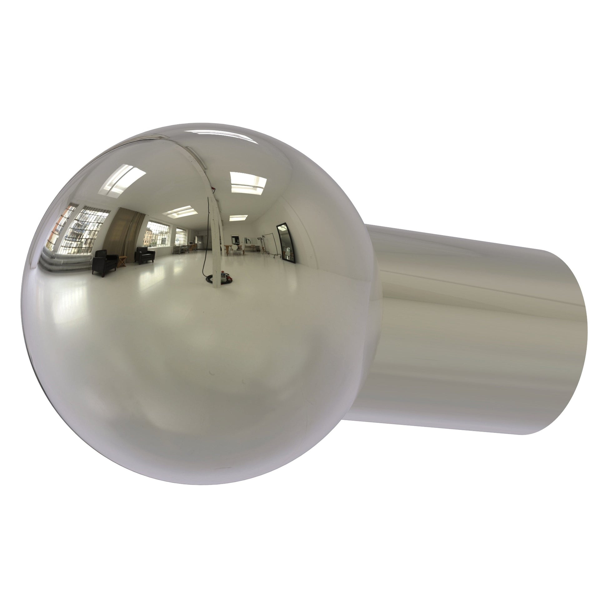 Allied Brass C-10 1.25" x 1.25" Polished Nickel Solid Brass Cabinet Knob
