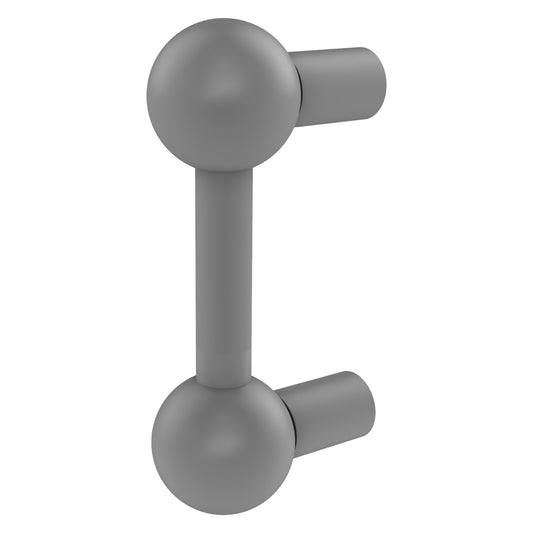 Allied Brass C-20 3" x 1" Matte Gray Solid Brass Cabinet Pull