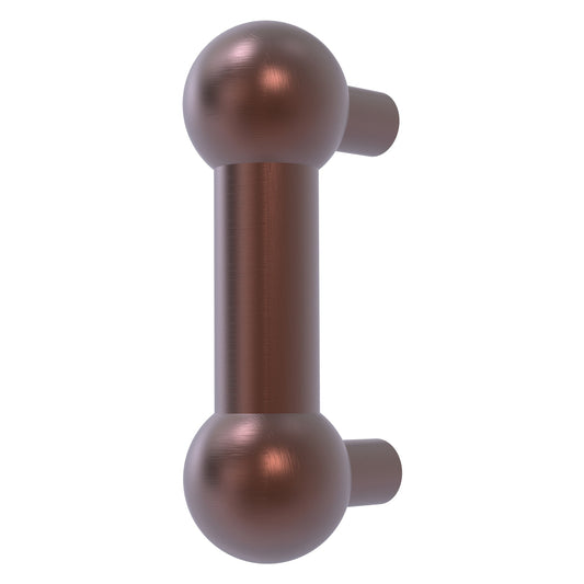Allied Brass C-30 3" x 1" Antique Copper Solid Brass Cabinet Pull