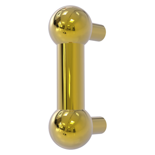 Allied Brass C-30 3" x 1" Polished Brass Solid Brass Cabinet Pull
