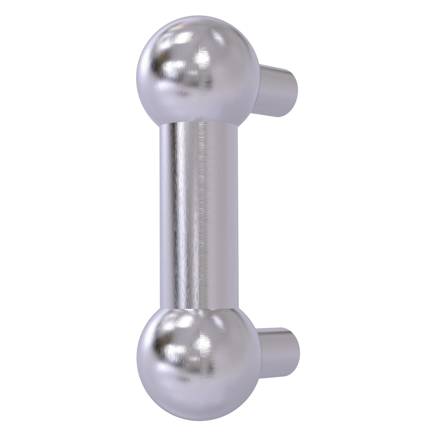 Allied Brass C-30 3" x 1" Satin Chrome Solid Brass Cabinet Pull