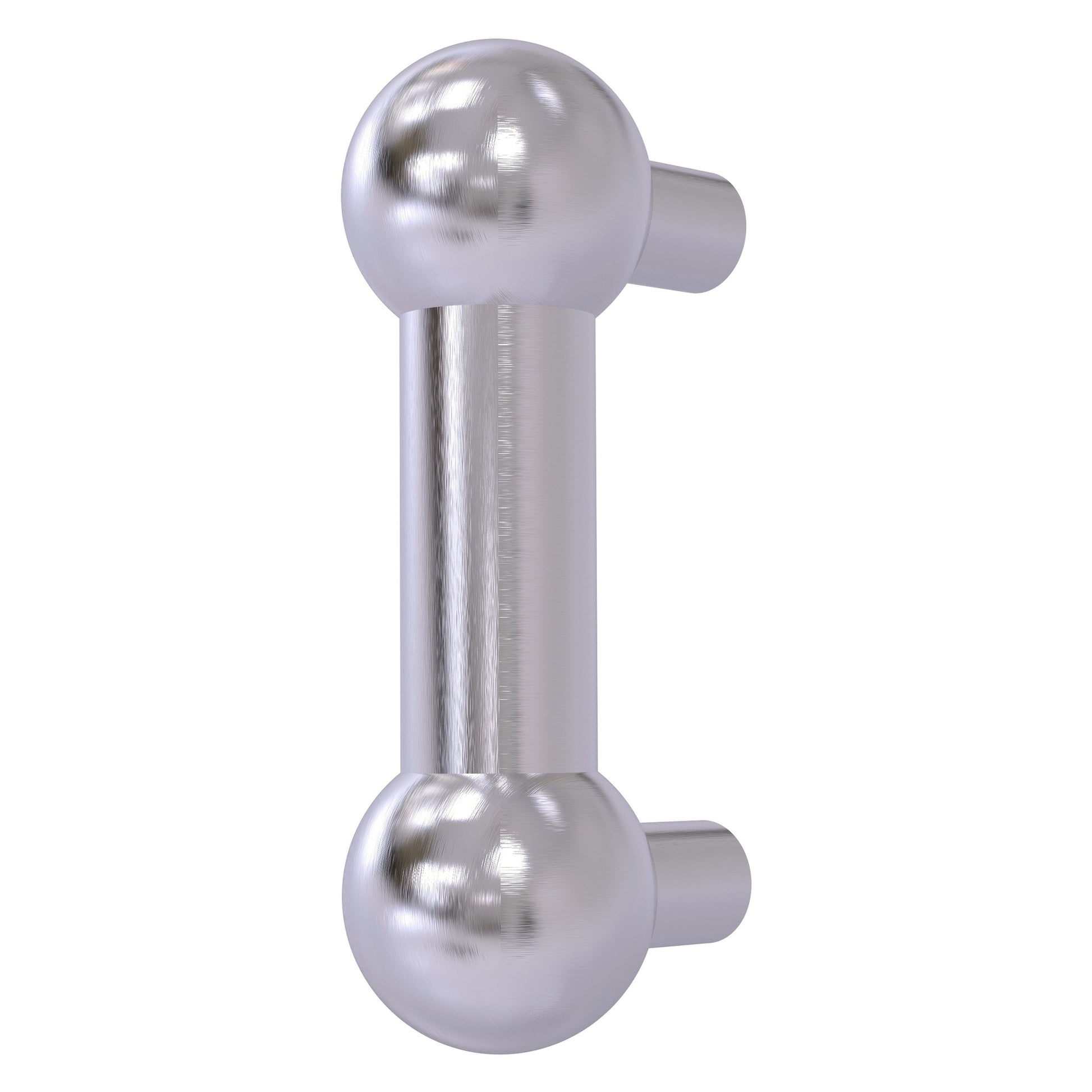 Allied Brass C-30 3" x 1" Satin Chrome Solid Brass Cabinet Pull